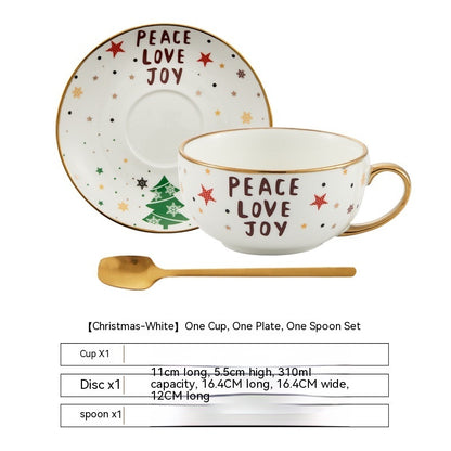 Ins Weihnachts keramische Tasse Dish