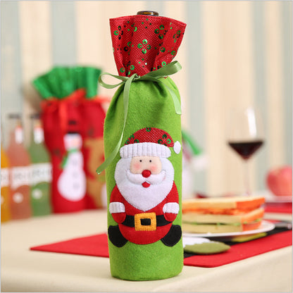 Christmas Decorations Christmas Wine Bottle Socks