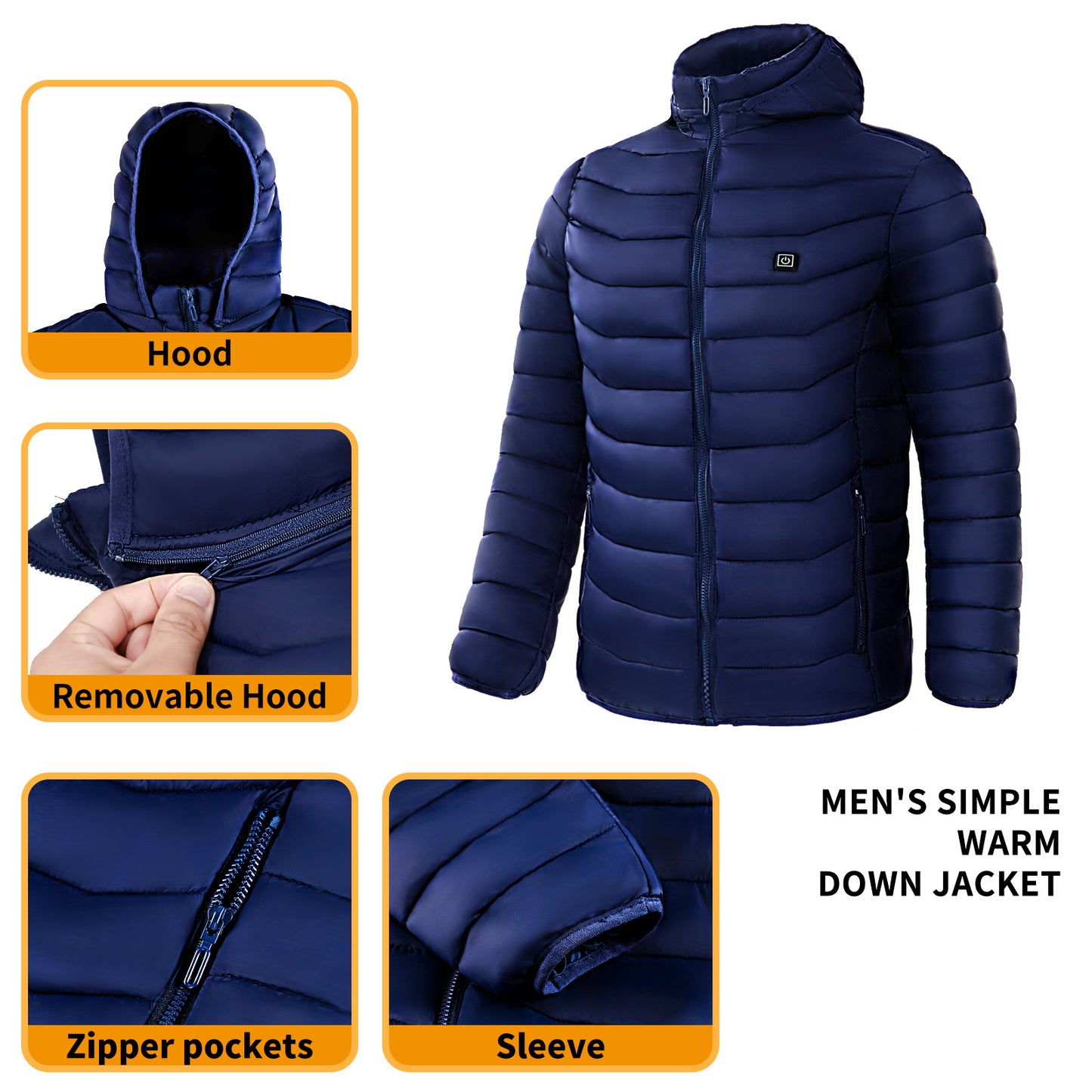 Men’s Heated Puffer Jacket