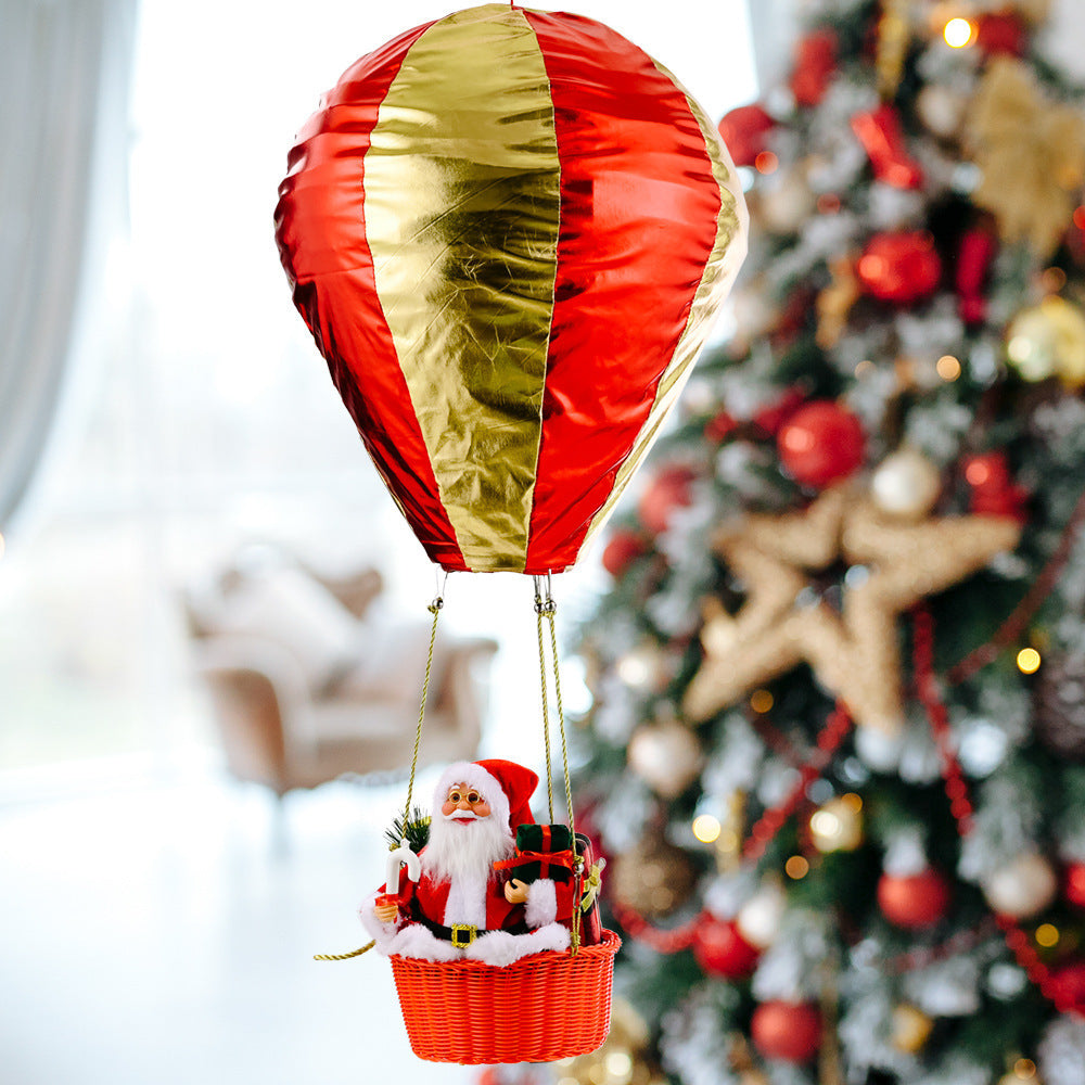 Christmas Decoration Hot Air Balloon Atmosphere Ceiling