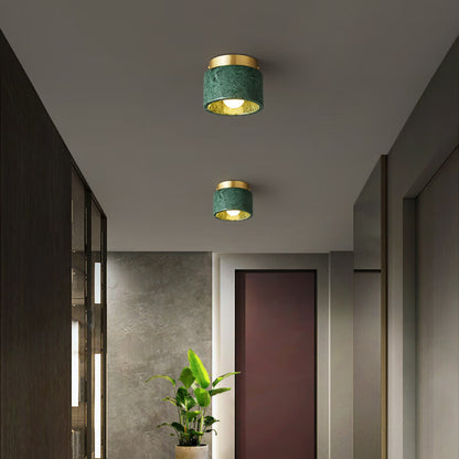 Entrance Corridors Hallway Pass Daoming Creative Marble Balcony Ceiling Light