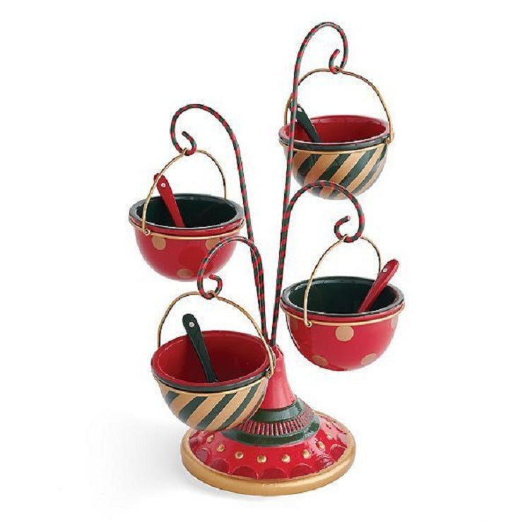 Snack Bowl Rack Christmas Tree