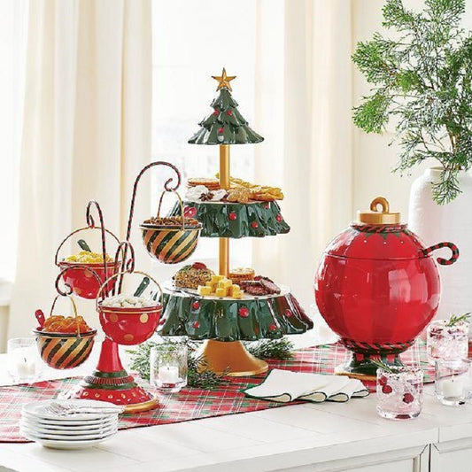 Snack Bowl Rack Christmas Tree