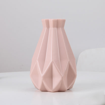 Plastic Decoration PE Drop-proof Vase Display