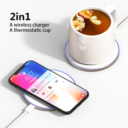 Wireless charging mug