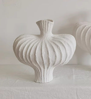 Fat High Temperature Ceramic Vase