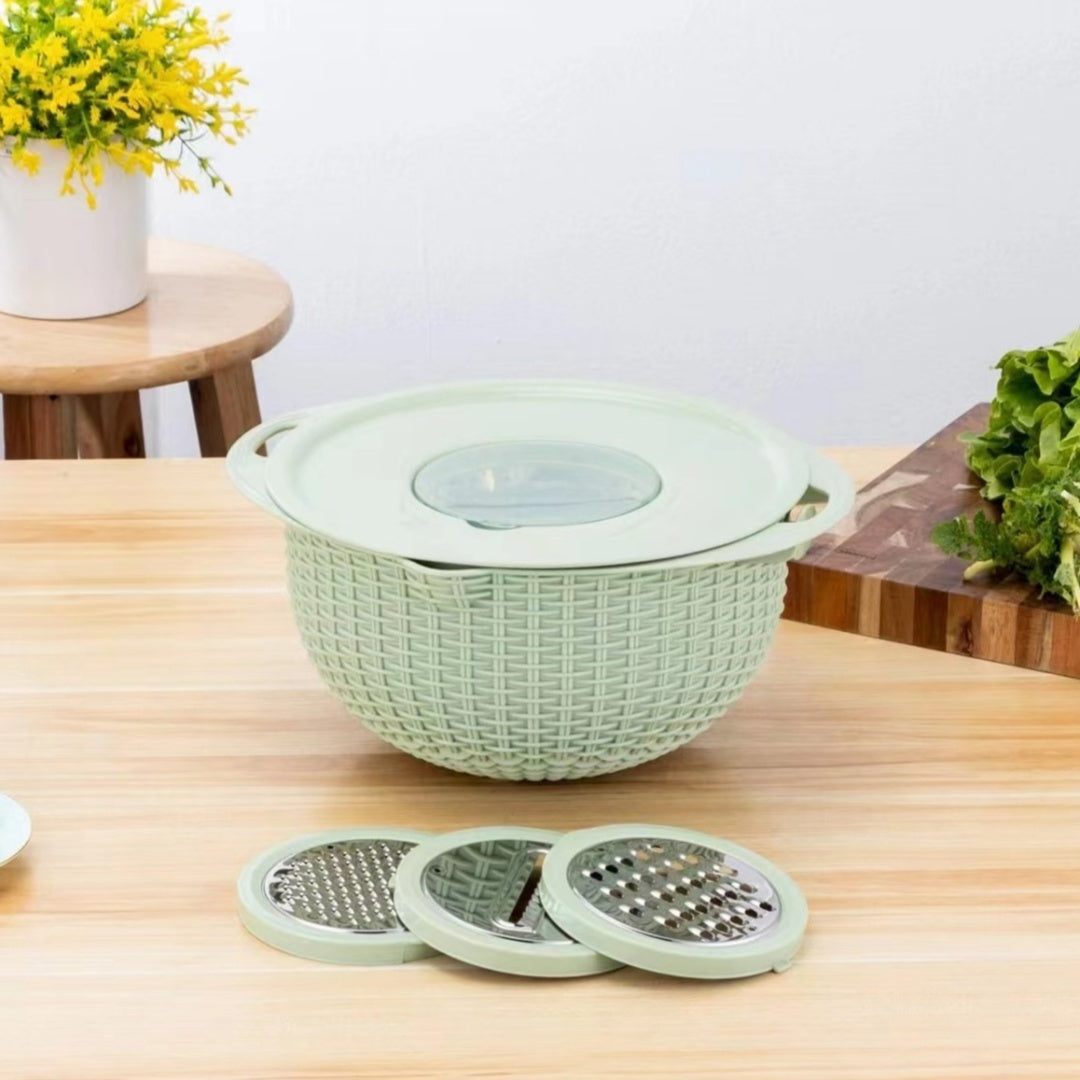 Draining Basket Kitchen Rice Washing Dish Fabulous Fruit Washing Tool Fruit Plate Vegetable Washing Basket