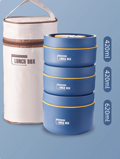 Portable Self-heating Japanese Thermal Insulation Lunch Box