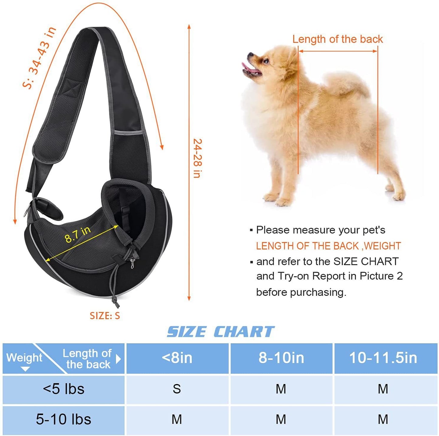 Pet Carry Crossbody