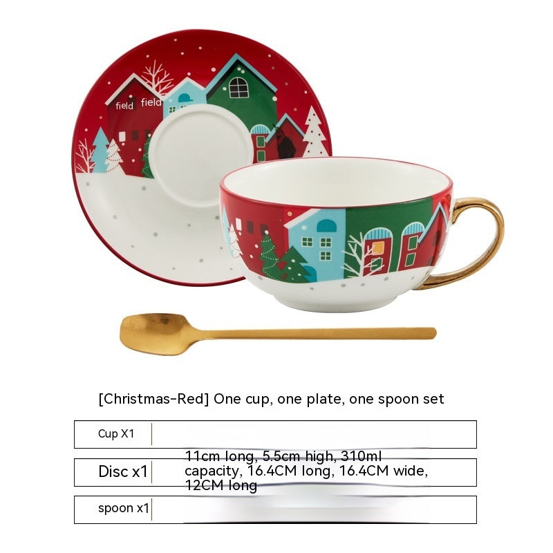 Ins Weihnachts keramische Tasse Dish